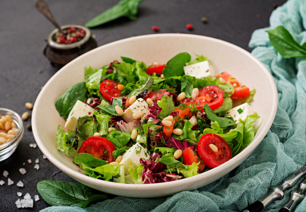 Salads, sandwiches and wraps